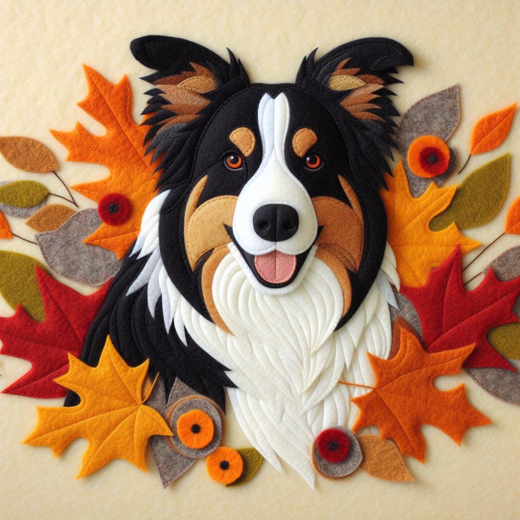 Border Collie Greeting Card