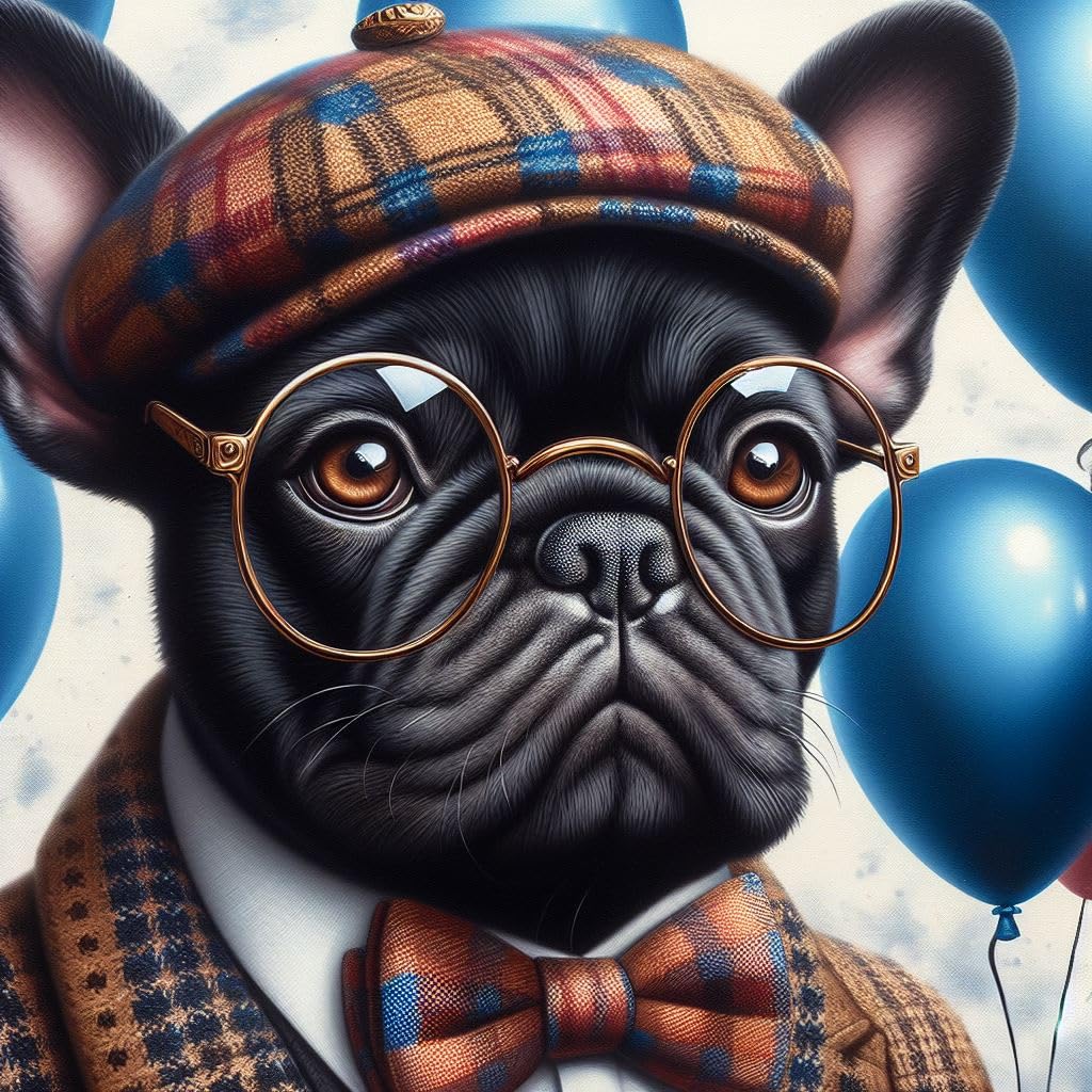 Frenchie Birthday Card