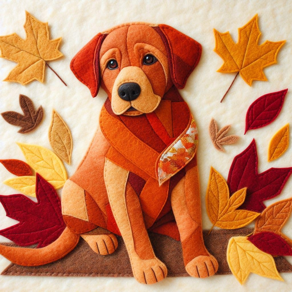 Fox Red Lab Greeting Card