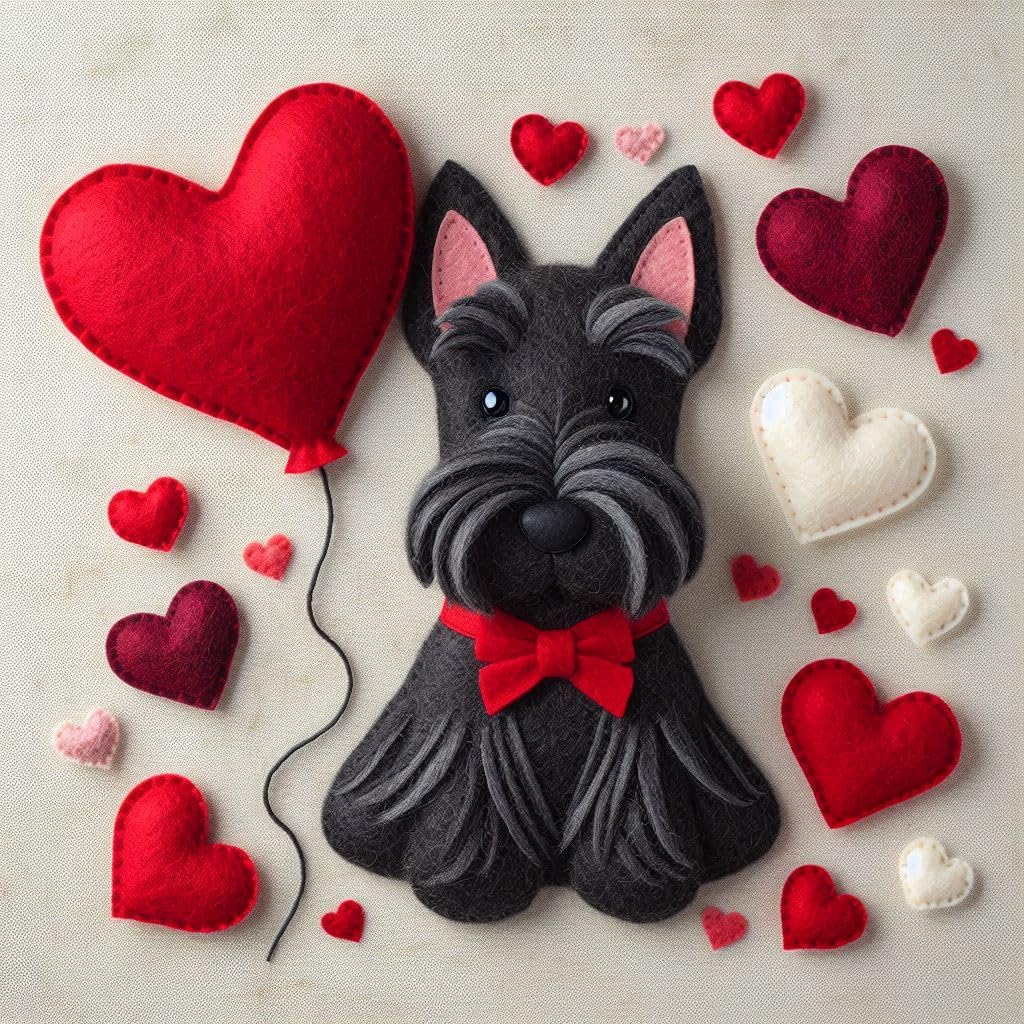 Scottie Dog Birthday Card