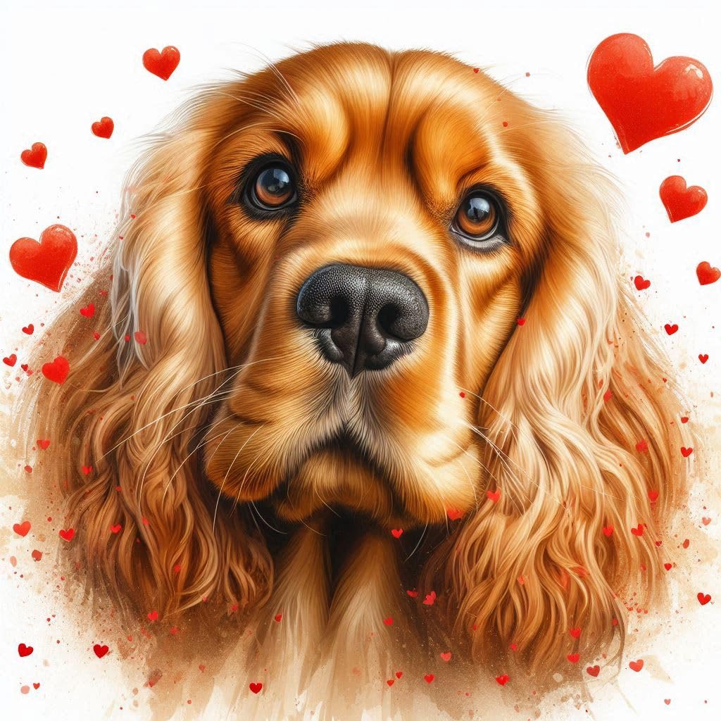 Cocker Spaniel Blank Card