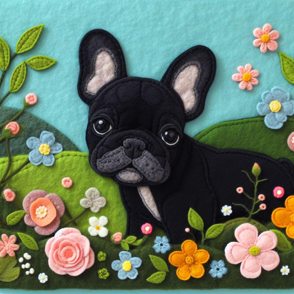 French Bulldog Greeting Card