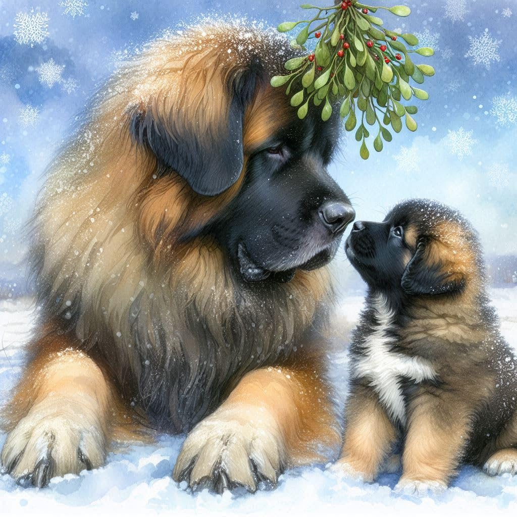 Leonberger Christmas Card Pack