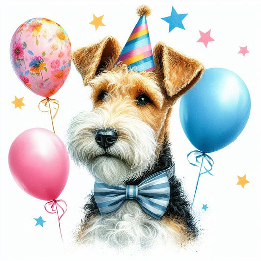 Fox Terrier Greeting Card