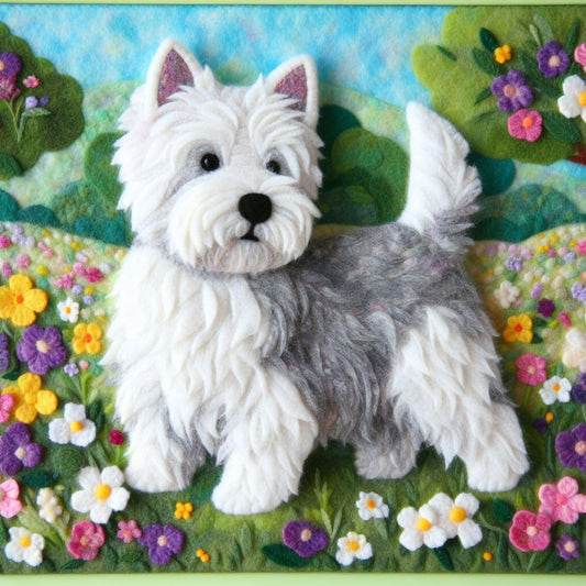 Westie Greeting Card