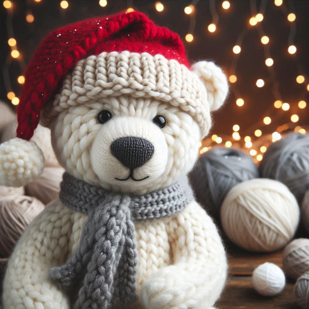 Polar Bear Christmas Card