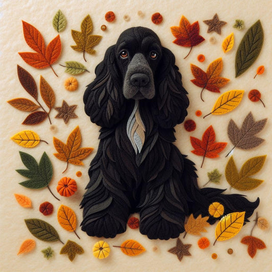 Cocker Spaniel Birthday Card