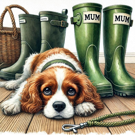 Cavalier Mothering Sunday Card