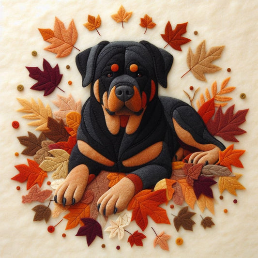 Rottweiler Greeting Card