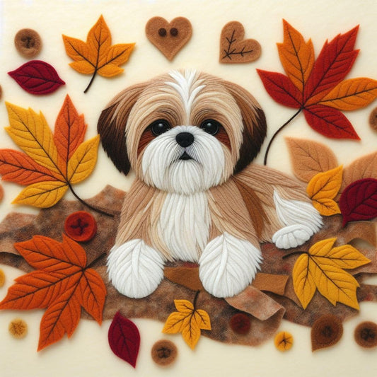 Shih Tzu Greeting Card