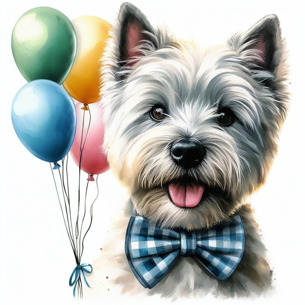 Westie Greeting Card