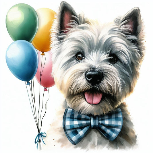 Westie Greeting Card