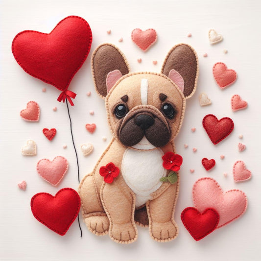 Dog Felt Cards