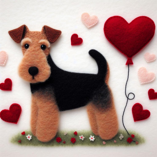 Felt Dog Cards