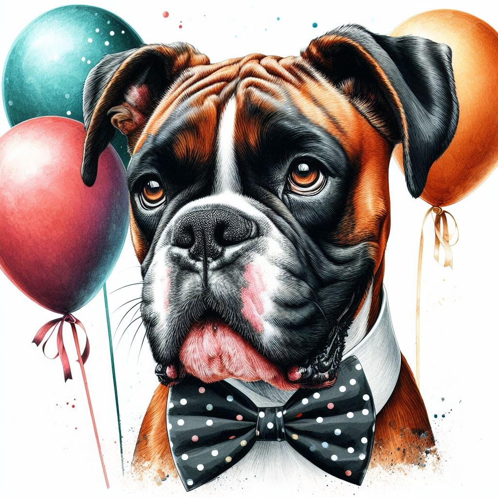 Boxer Greeting Card
