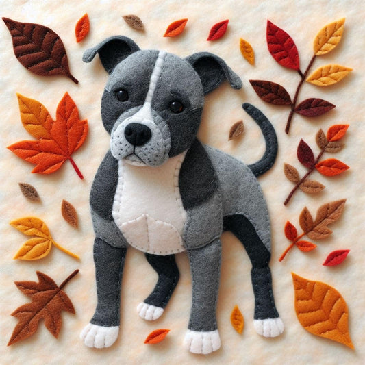Staffie Greeting Card
