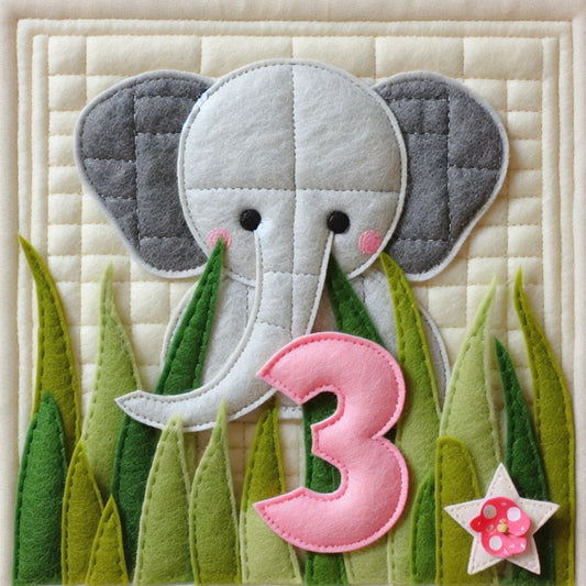 Elephant Birthday Card