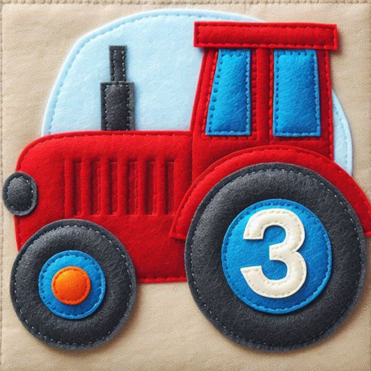 Tractor Birthday Card