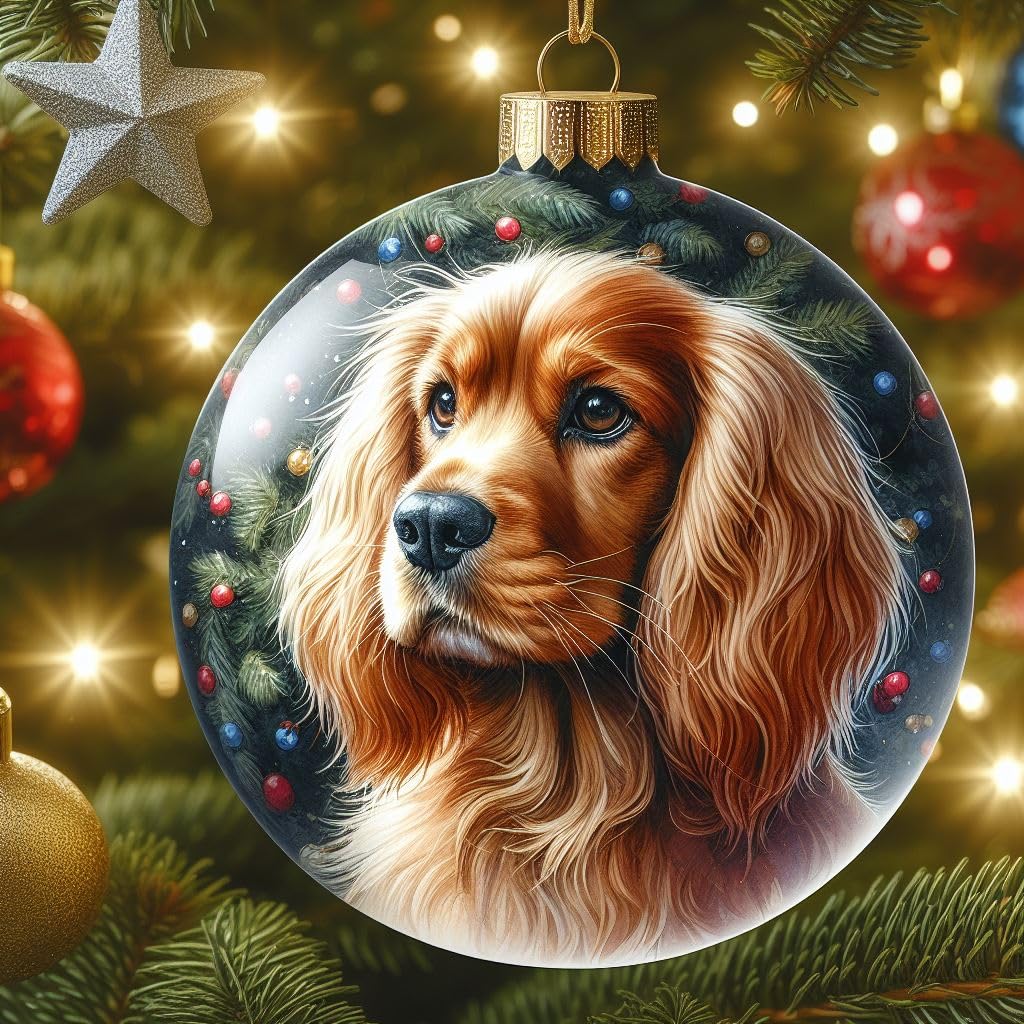 Cocker Spaniel Christmas Card