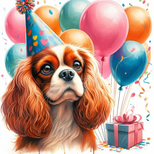 Cavalier Greeting Card