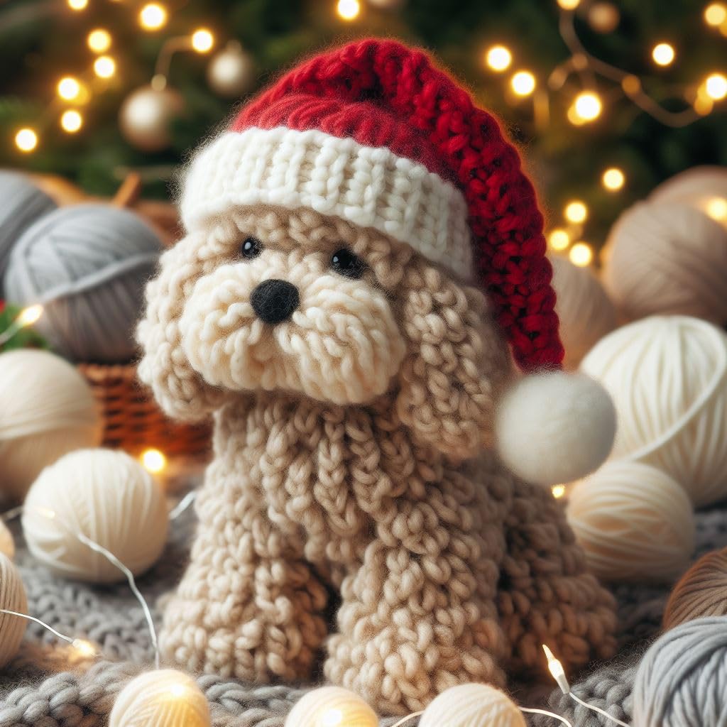 Knitted Dog Cards