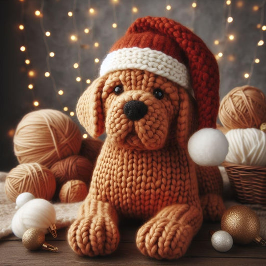 Knitted Lab Christmas Cards