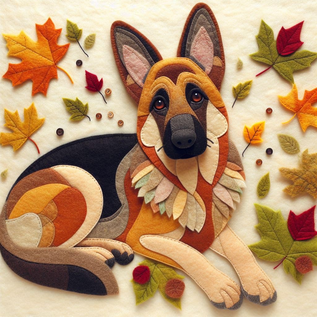German Shepherd Greeting Card