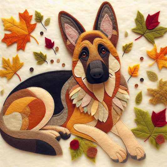 German Shepherd Greeting Card