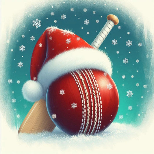 Cricket Christmas Card