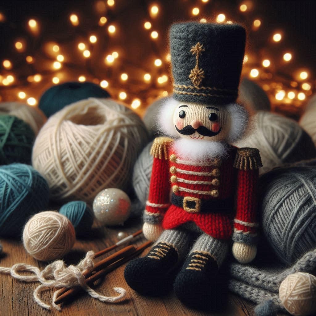 Nutcracker Christmas Card
