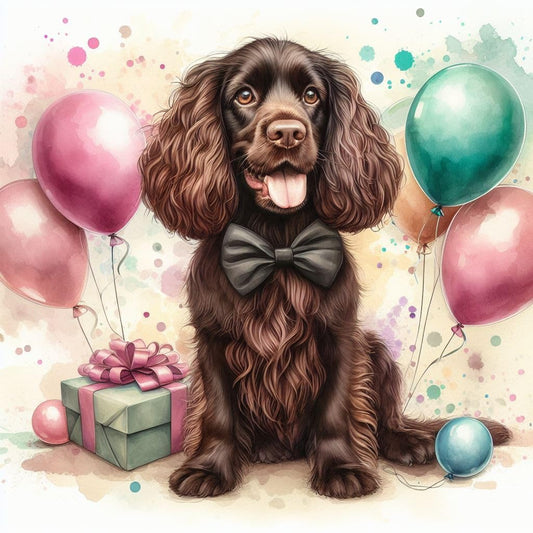 Cocker Spaniel Birthday Card