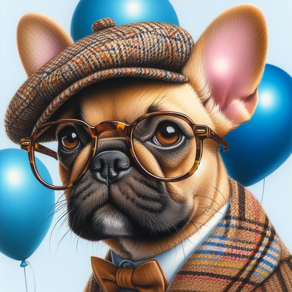 French Bulldog Birthday Card