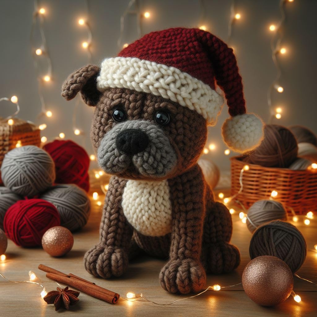 Pack of Staffy Christmas Cards