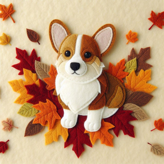 Corgi Greeting Card