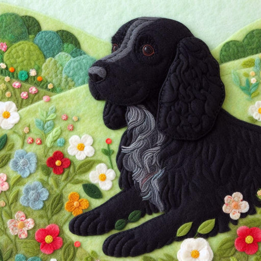 Cocker Spaniel Birthday Card