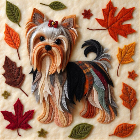 Yorkshire Terrier Birthday Card