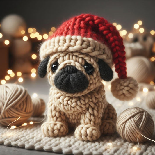 Dog Knitted Card Packs