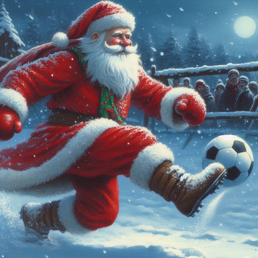 Football Christmas Card