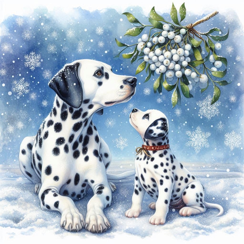Dalmatian Christmas Card Packs