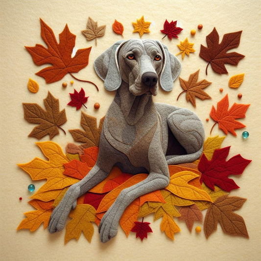 Weimaraner Birthday Card
