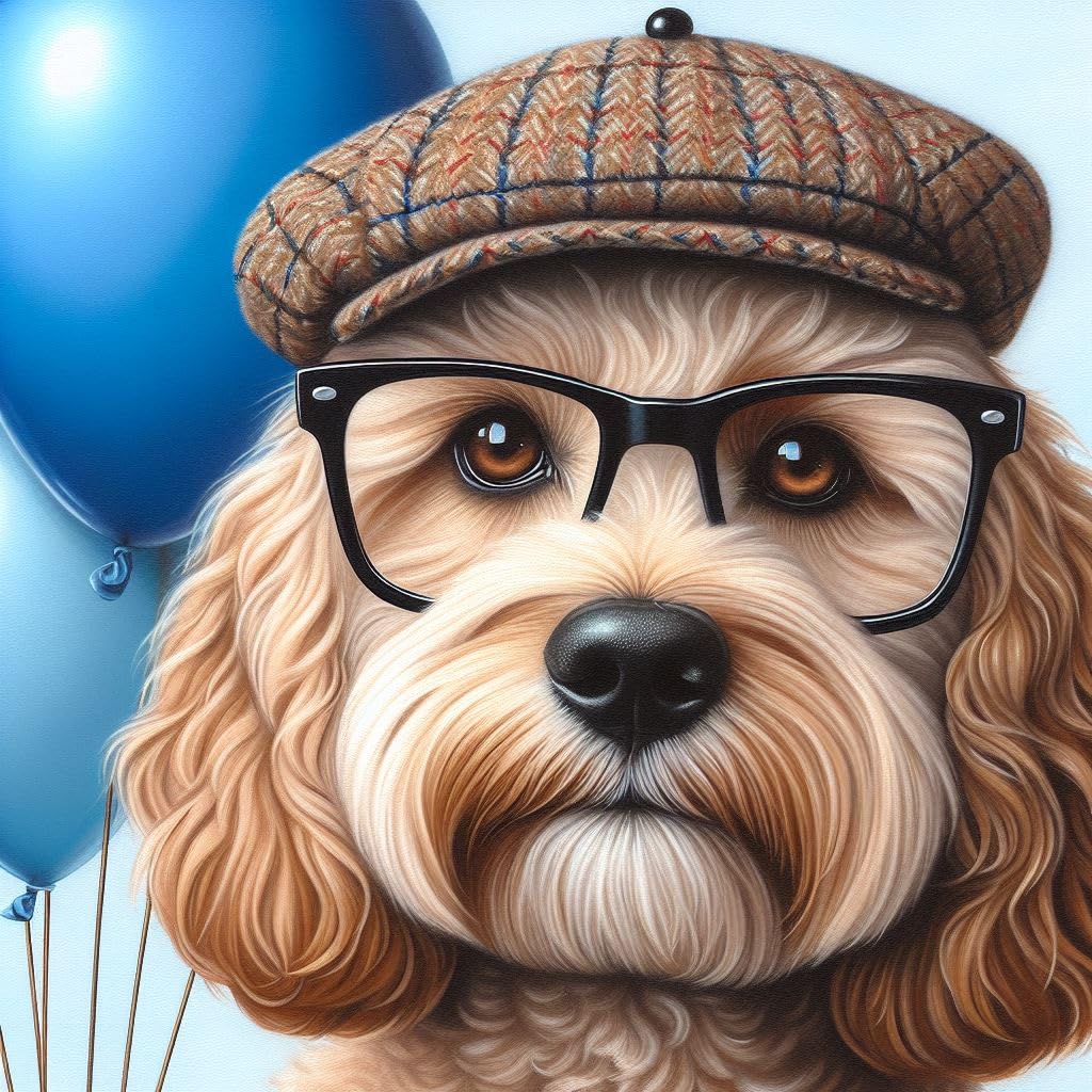 Cockapoo Birthday Card