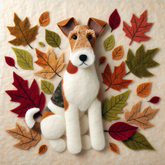 Fox Terrier Greeting Card