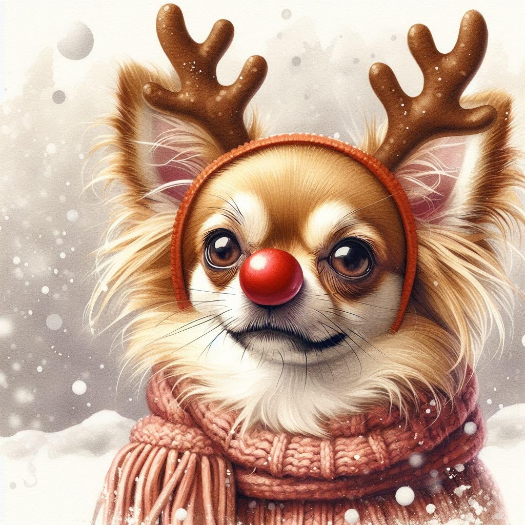 Chihuahua Christmas Card
