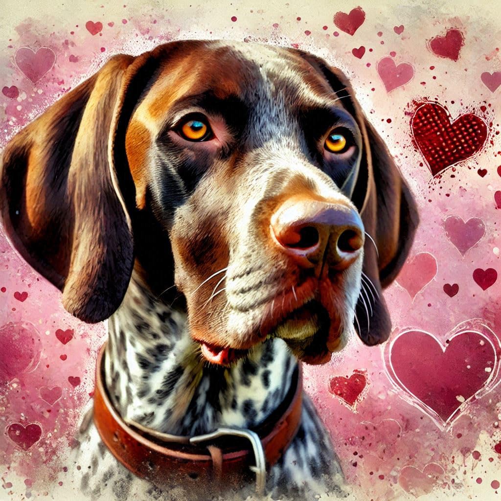 German Pointer Blank Card