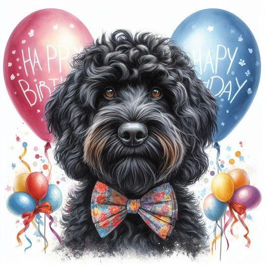 Cockapoo Greeting Card