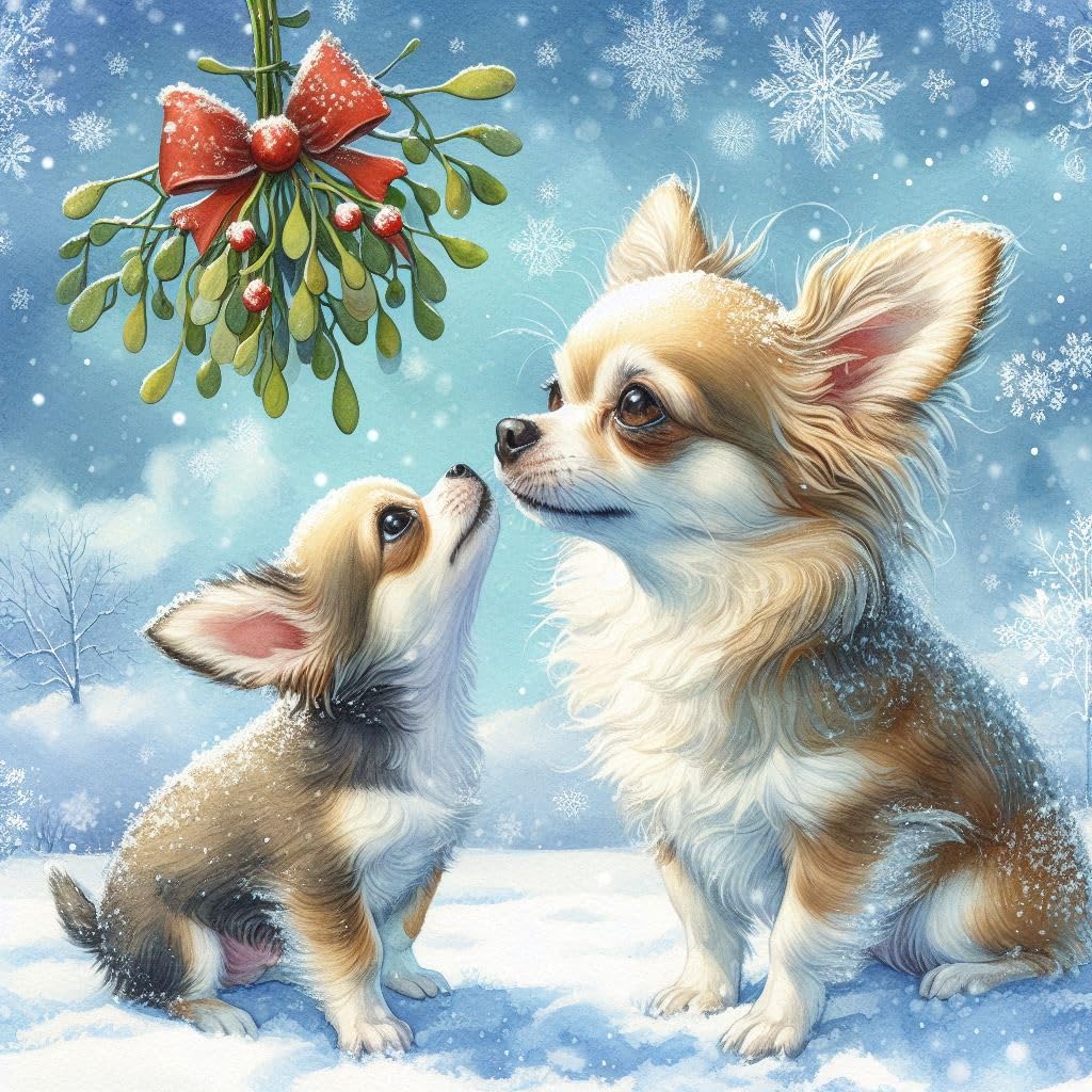 Chihuahua Christmas Card