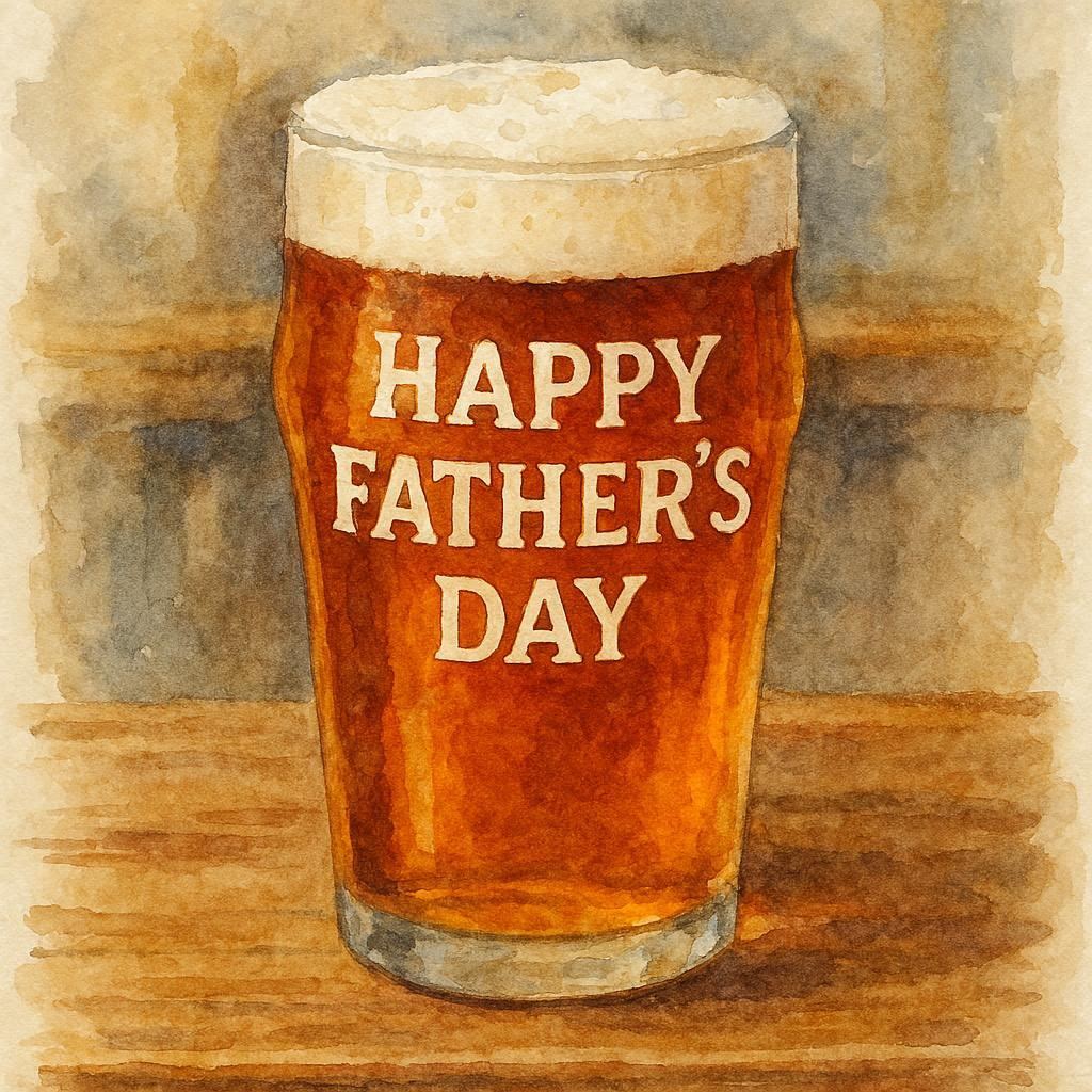 Single Luxury Beer Fathers Day Card