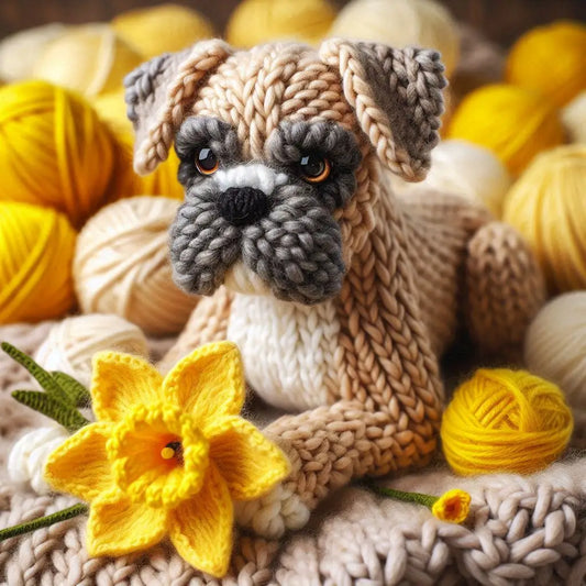 Boxer Birthday Card