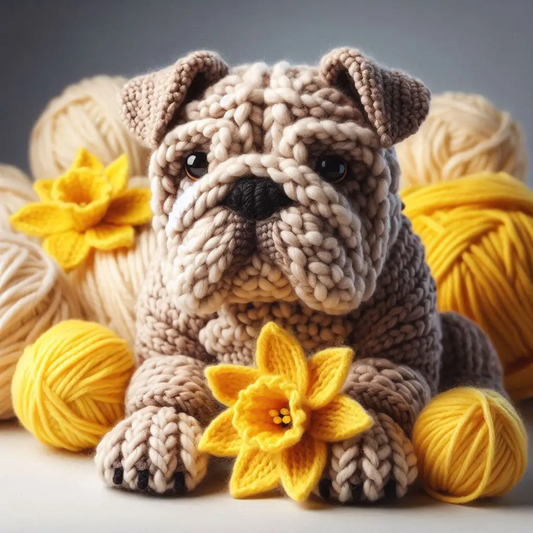 Bulldog Birthday Card