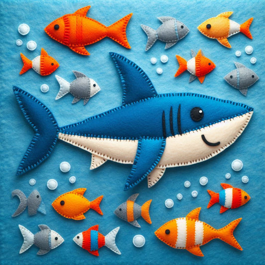Shark Birthday Card